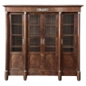Grand 19th Century French Second Empire Mahogany Bookcase