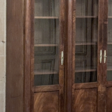 Grand 19th Century French Second Empire Mahogany Bookcase