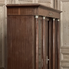 Grand 19th Century French Second Empire Mahogany Bookcase