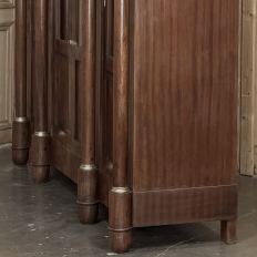 Grand 19th Century French Second Empire Mahogany Bookcase