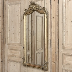 19th Century French Napoleon III Period Gilded Mirror