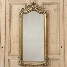 19th Century French Napoleon III Period Gilded Mirror