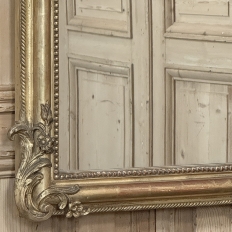 19th Century French Napoleon III Period Gilded Mirror