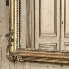 19th Century French Napoleon III Period Gilded Mirror