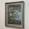 Framed Oil Painting on Panel by Van Herberigs with BOOK