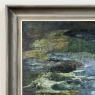 Framed Oil Painting on Panel by Van Herberigs with BOOK