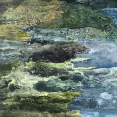 Framed Oil Painting on Panel by Van Herberigs with BOOK