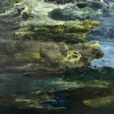 Framed Oil Painting on Panel by Van Herberigs with BOOK