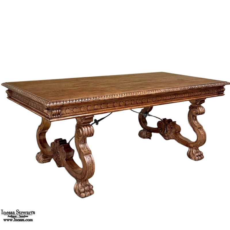 Vintage Spanish Renaissance Dining Table
