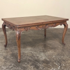 Antique French Louis XV Draw Leaf Dining Table