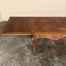Antique French Louis XV Draw Leaf Dining Table