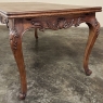Antique French Louis XV Draw Leaf Dining Table