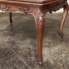 Antique French Louis XV Draw Leaf Dining Table