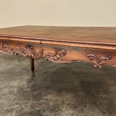 Antique French Louis XV Draw Leaf Dining Table
