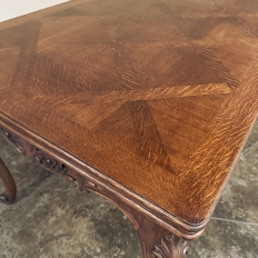 Antique French Louis XV Draw Leaf Dining Table