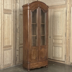 19th Century French Louis Philippe Period Vitrine ~ Bookcase