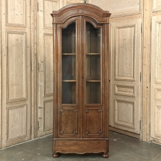 19th Century French Louis Philippe Period Vitrine ~ Bookcase
