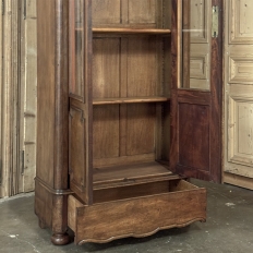19th Century French Louis Philippe Period Vitrine ~ Bookcase