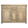 18th Century French Louis XVI Period Buffet in Stripped Oak