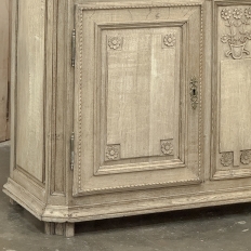 18th Century French Louis XVI Period Buffet in Stripped Oak