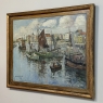 Antique Framed Oil Painting on Canvas by Rene Clarot (1882-1972)