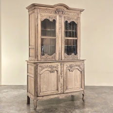 Early 19th Century Country French Bookcase ~ China Buffet from Normandie