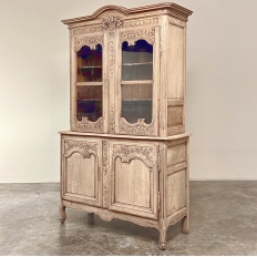 Early 19th Century Country French Bookcase ~ China Buffet from Normandie
