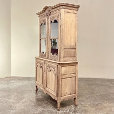 Early 19th Century Country French Bookcase ~ China Buffet from Normandie