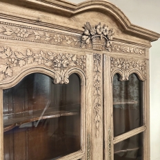 Early 19th Century Country French Bookcase ~ China Buffet from Normandie