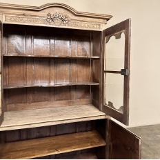 Early 19th Century Country French Bookcase ~ China Buffet from Normandie