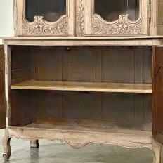 Early 19th Century Country French Bookcase ~ China Buffet from Normandie