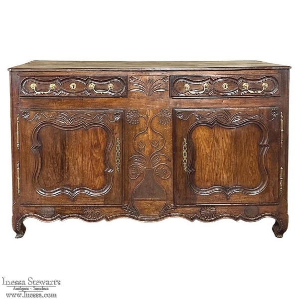 18th Century Country French Buffet from Lower Brittany