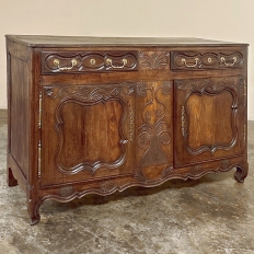 18th Century Country French Buffet from Lower Brittany