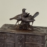 19th Century Black Forest Hand-Carved Jewelry Box
