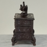 19th Century Black Forest Hand-Carved Jewelry Box