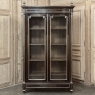 Napoleon III Period French Louis XVI Mahogany & Bronze Bookcase ~ Bibliotheque