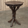 19th Century Gothic Revival Octagonal End Table