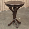 19th Century Gothic Revival Octagonal End Table