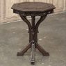 19th Century Gothic Revival Octagonal End Table