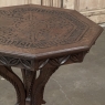 19th Century Gothic Revival Octagonal End Table