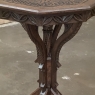 19th Century Gothic Revival Octagonal End Table