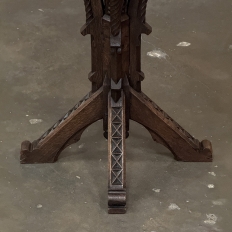 19th Century Gothic Revival Octagonal End Table