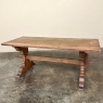 Rustic Trestle Dining Table