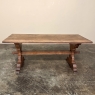Rustic Trestle Dining Table