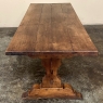 Rustic Trestle Dining Table
