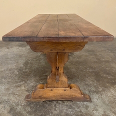 Rustic Trestle Dining Table