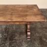 Rustic Trestle Dining Table