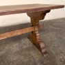 Rustic Trestle Dining Table