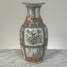 Antique Rose Medallion Porcelain Vase