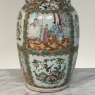 Antique Rose Medallion Porcelain Vase